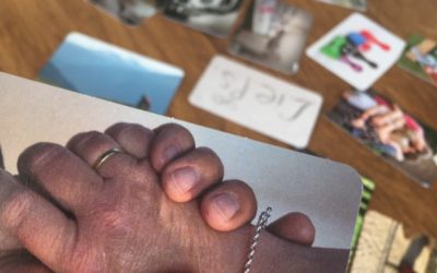 Kameraadjes door de scheiding.